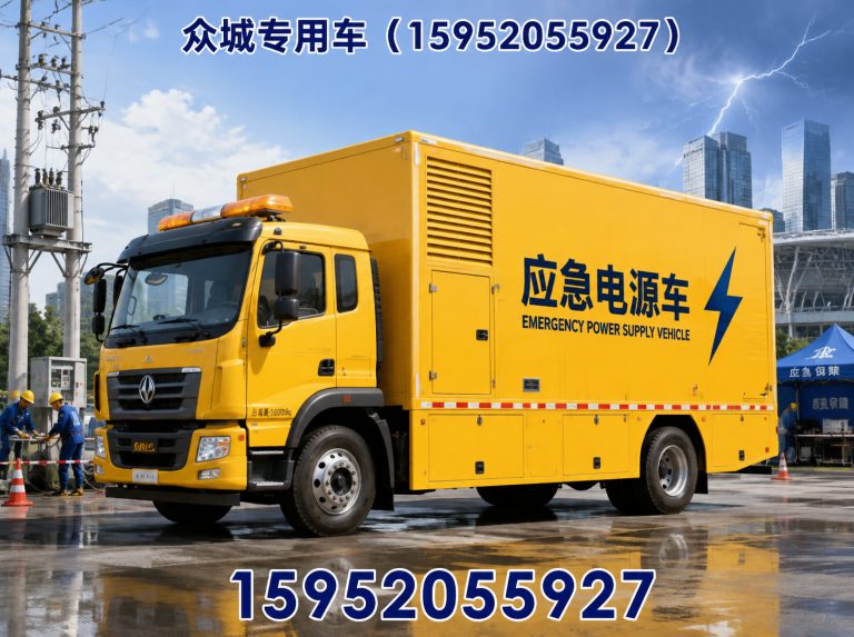 宝应县抢险排水车展示图